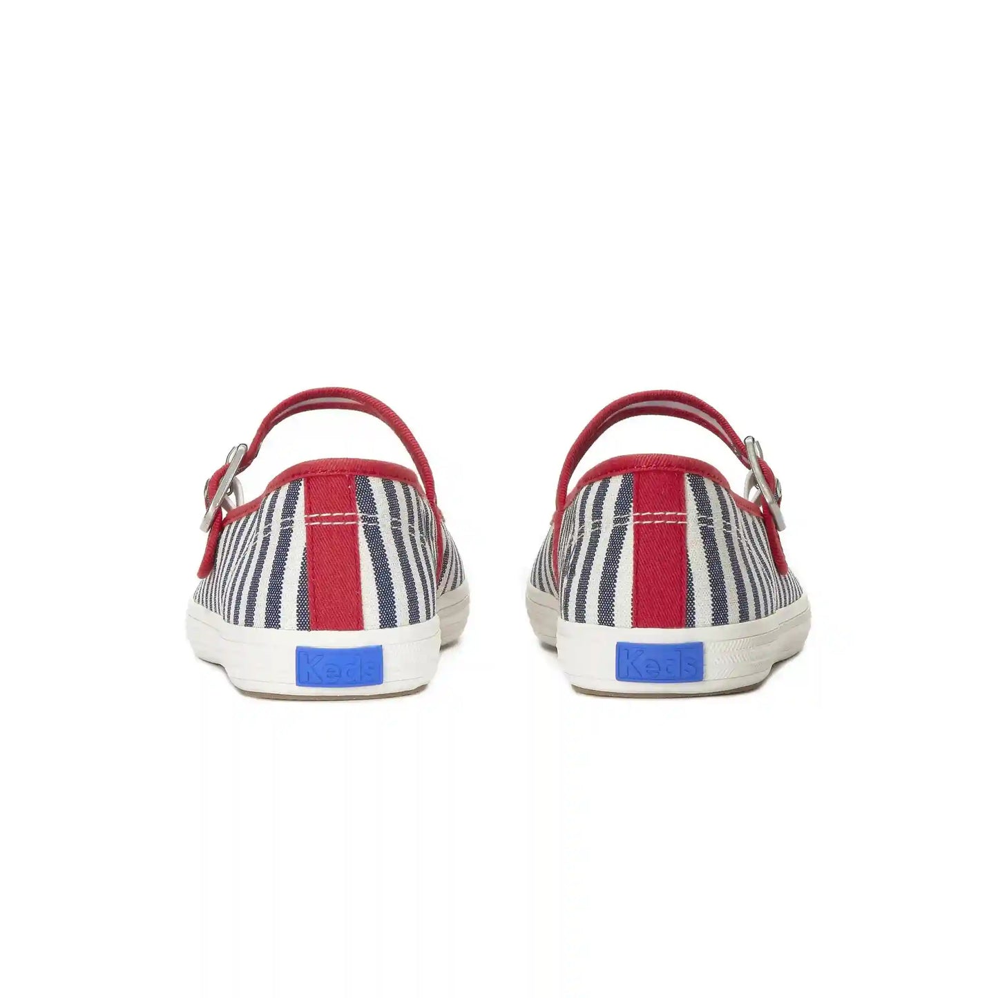 Maisie Mary Jane Printed Stripe Twill
