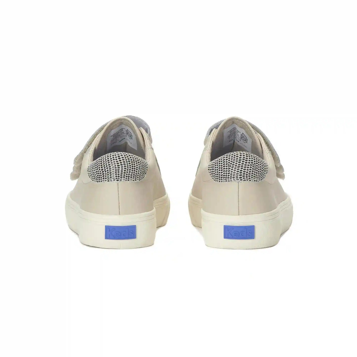 Jump Kick V Leather Dalmata Heel