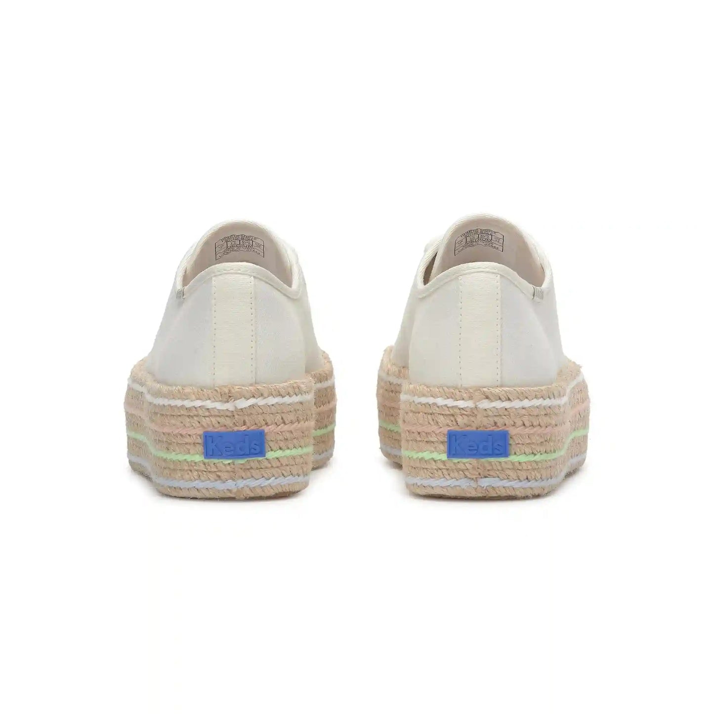 Triple Up Canvas Jute Foxing Lace Up