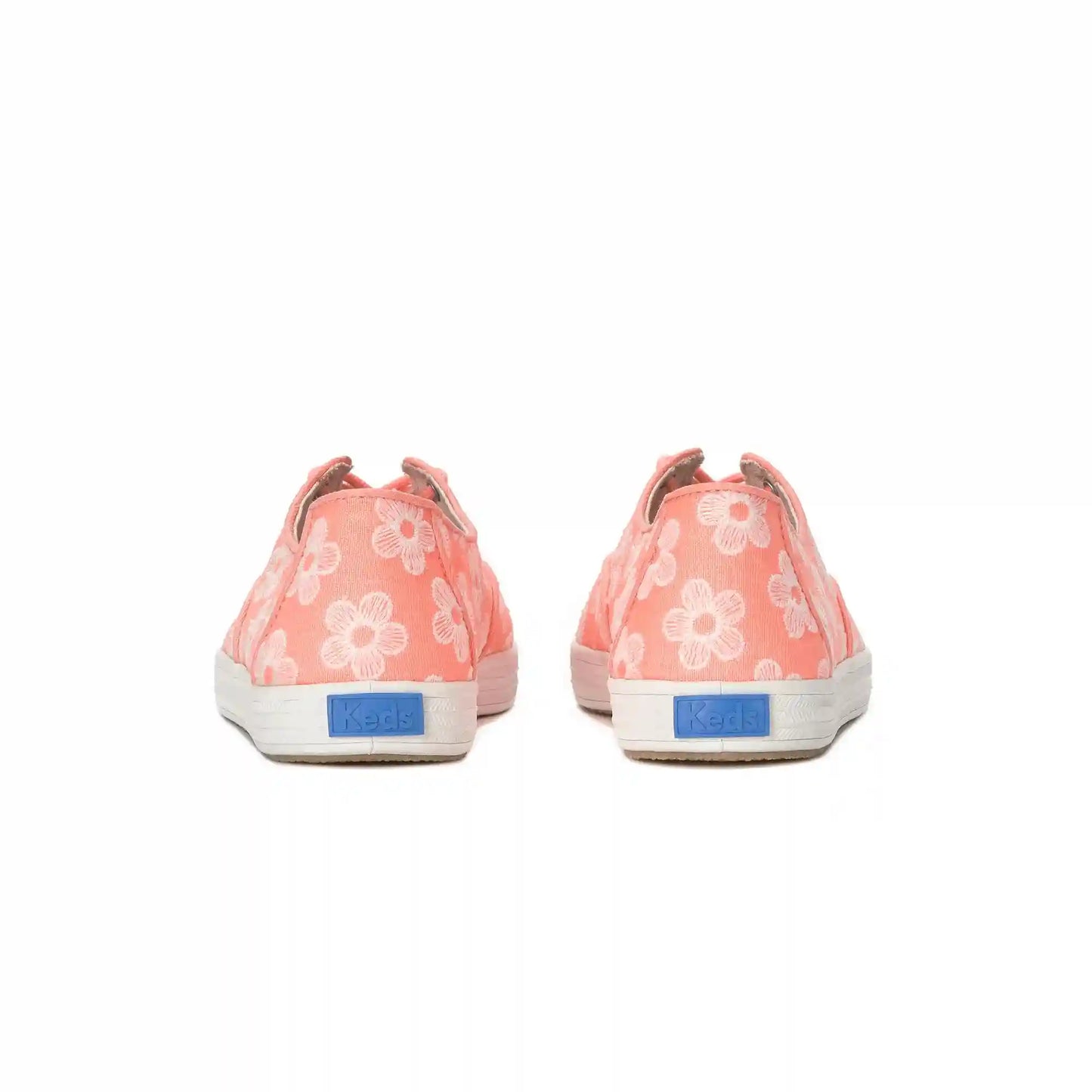 Champion Point Low Wave Canvas Floral Embroidery Lace-Up
