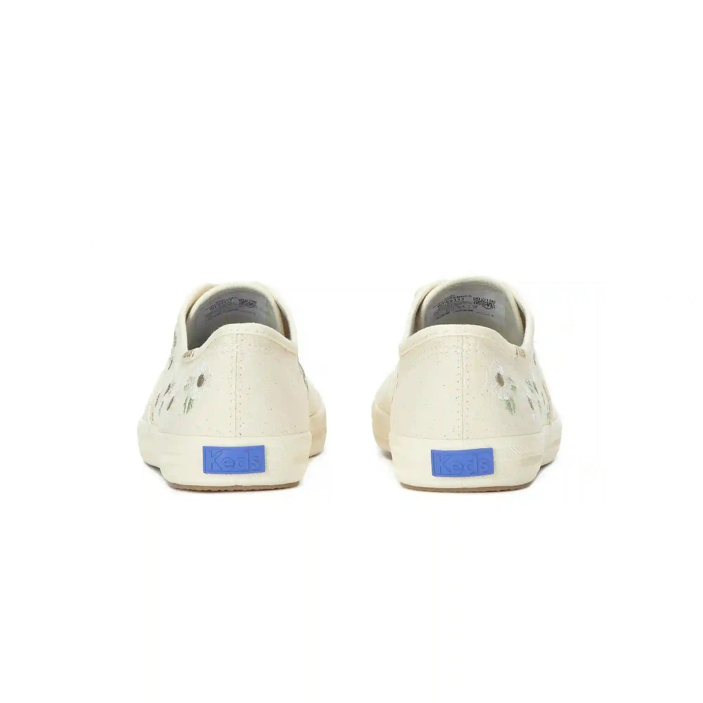Champion Canvas Floral Embroidery Lace-Up