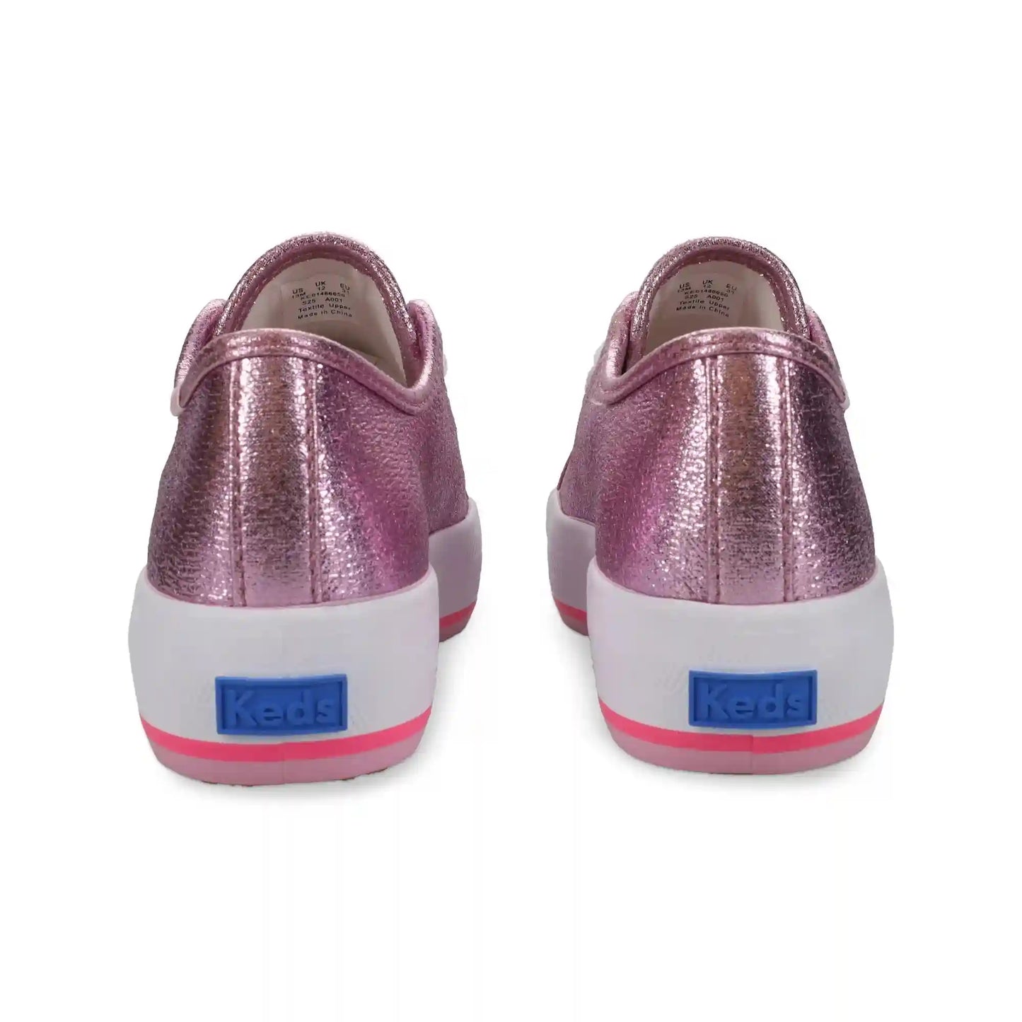 Big Kids Triple Up Bottom Stripe Lace Up