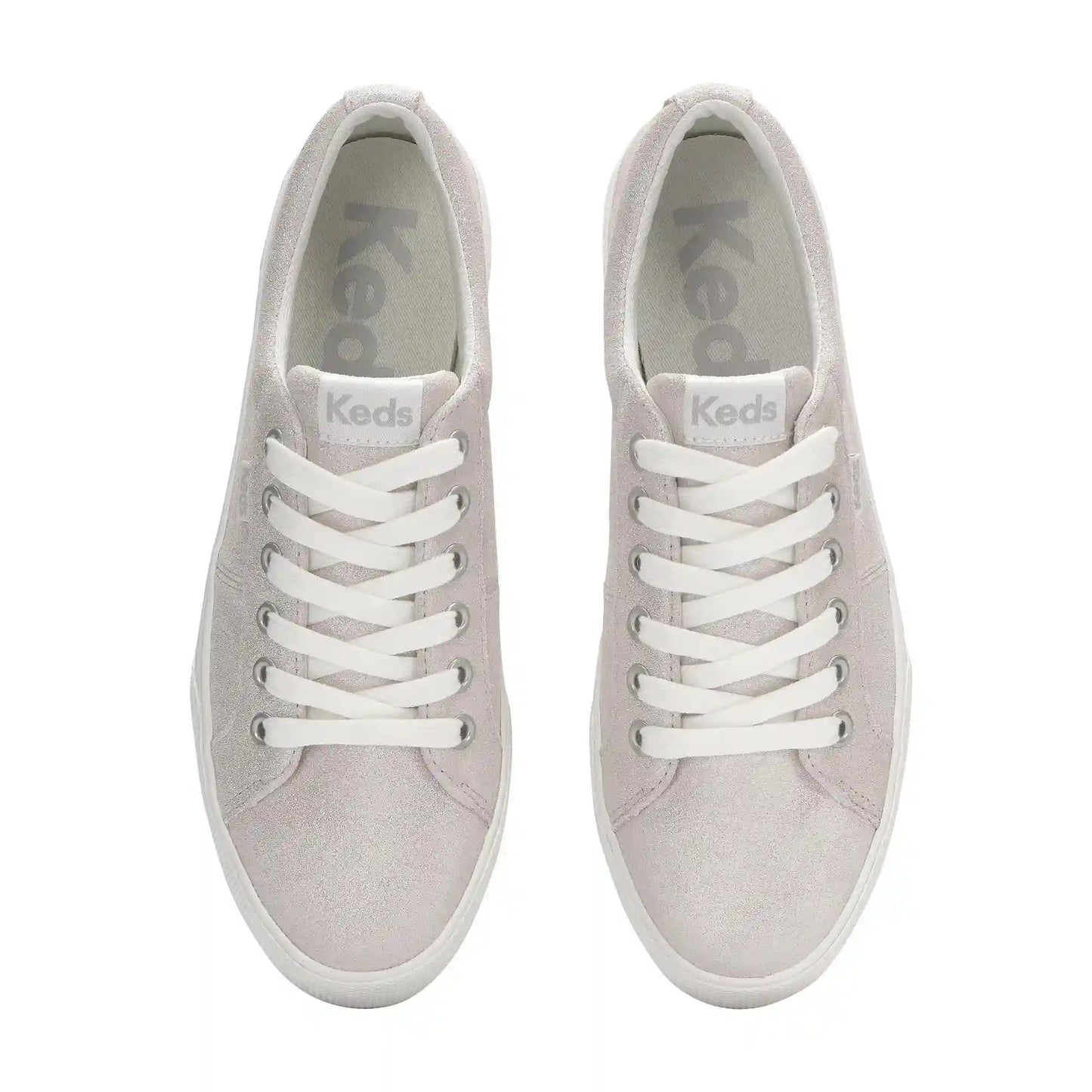 Jump Kick Duo Glitter Suede Lace Up