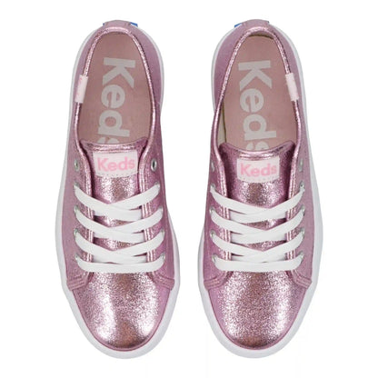 Big Kids Triple Up Bottom Stripe Lace Up