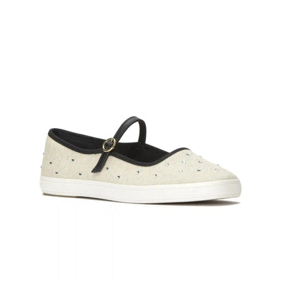 Square Toe Mary Jane Woven