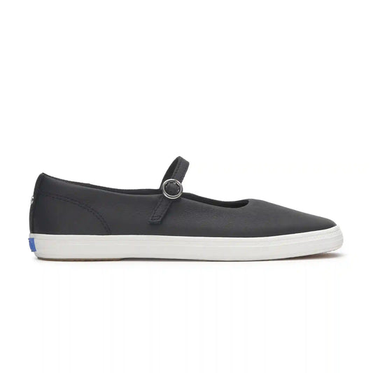Square Toe Mary Jane Leather
