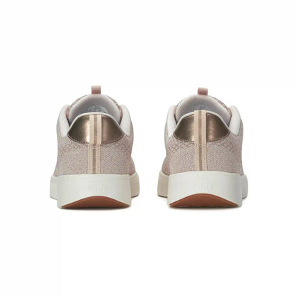 BlissWalk Metallic Knit Lace-Up