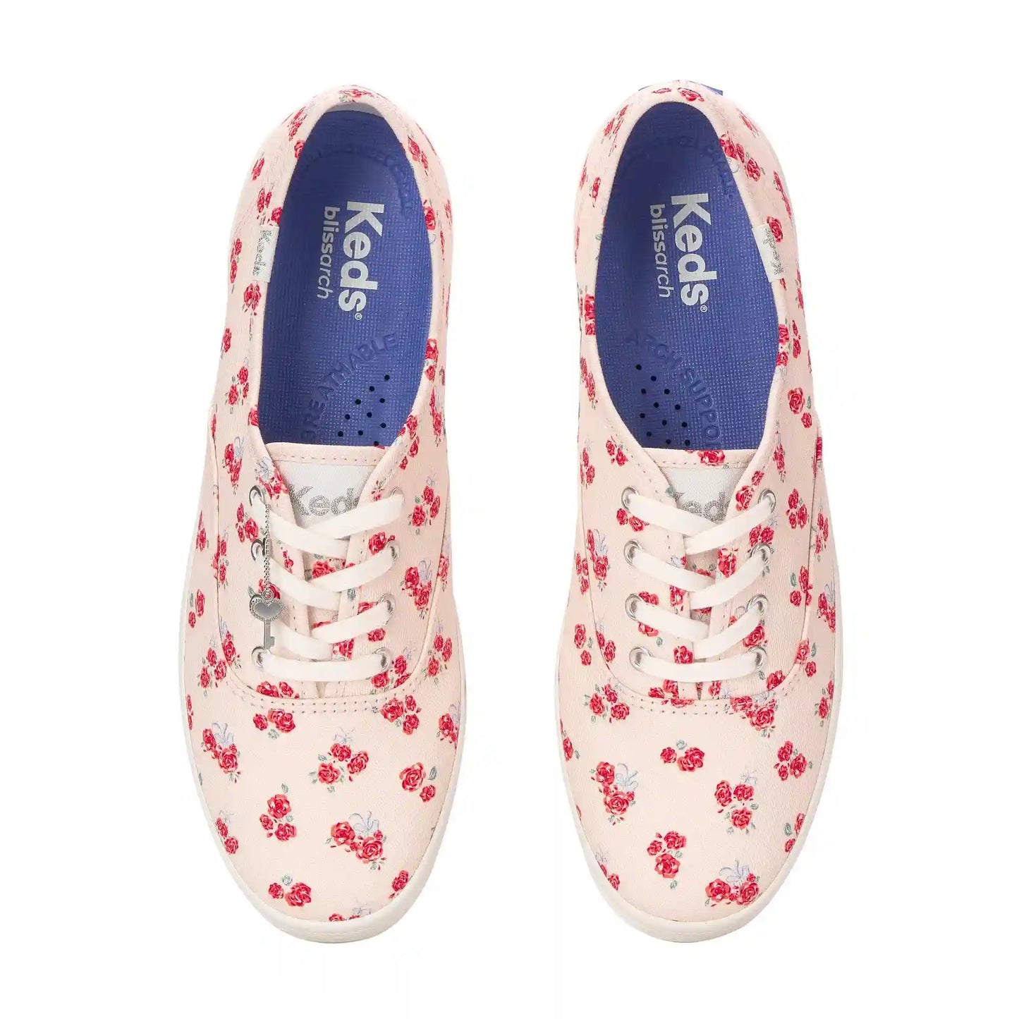 Champion Canvas Print Floral Lace-Up