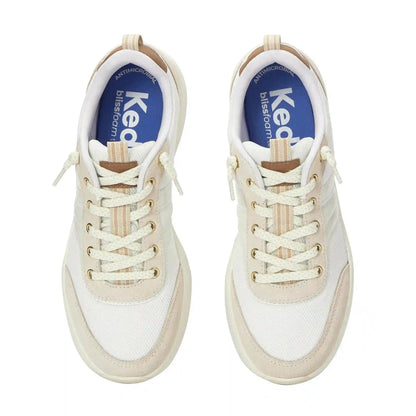 BlissWalk Ubal Mesh/Suede/Leather Slip-On