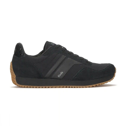 Rena Nylon/Suede Snake Heel Lace-Up