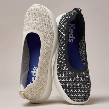 BlissWalk Skimmer Tweed Engineered Knit