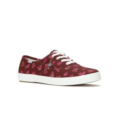 Champion Canvas Print Floral Lace-Up