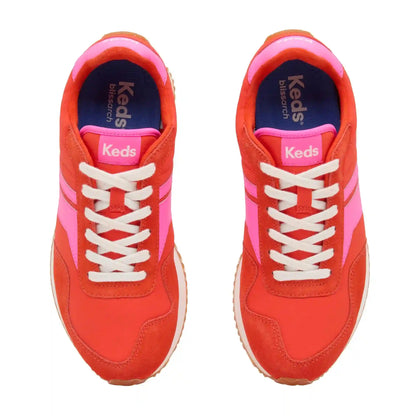 Rena Nylon/Suede Lace-Up