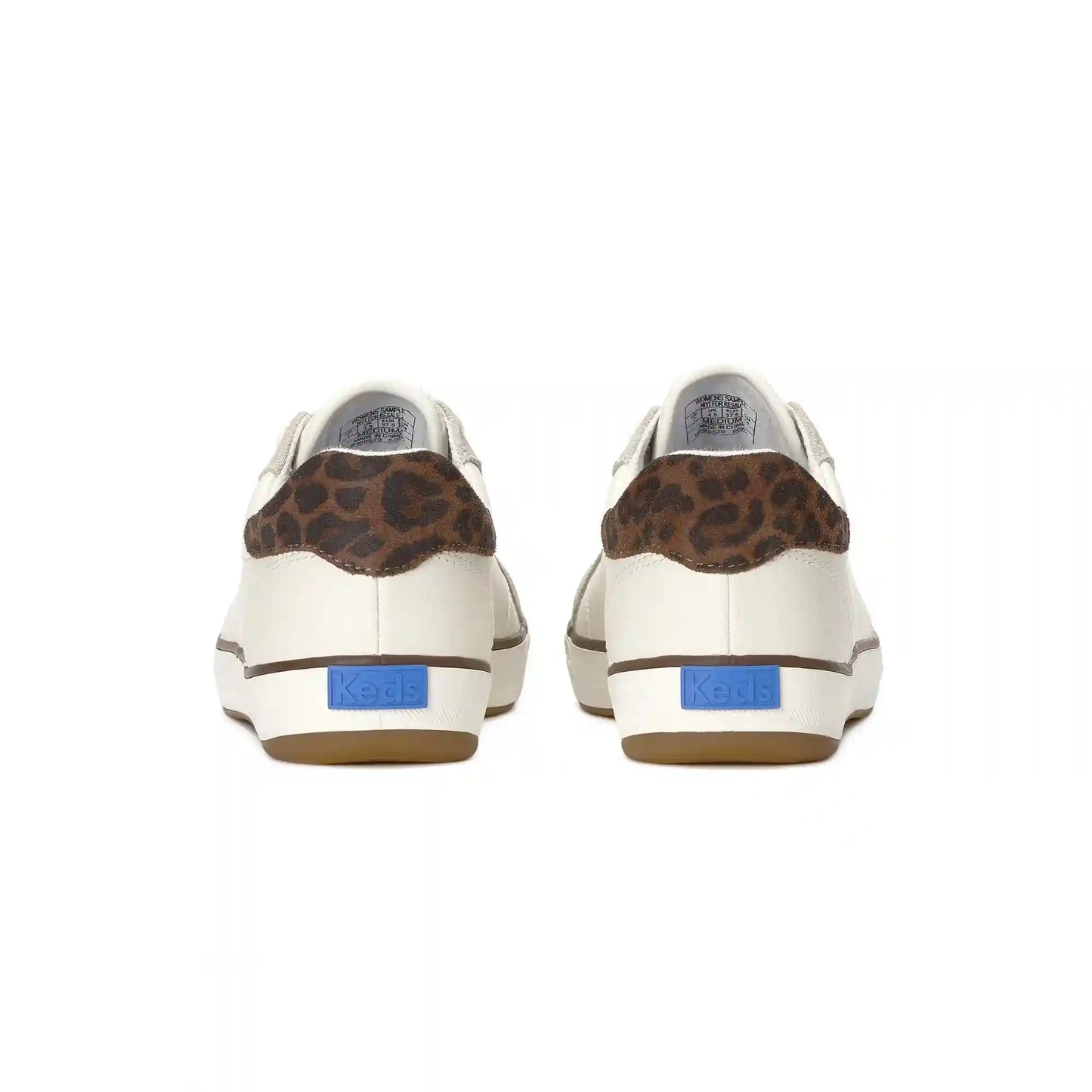 Center III Leather/Suede Jaguar Heel Lace-Up