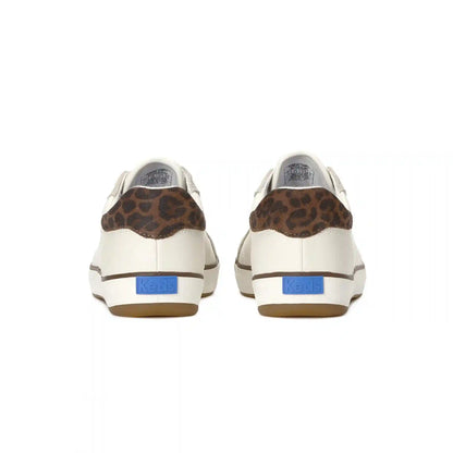 Center III Leather/Suede Jaguar Heel Lace-Up