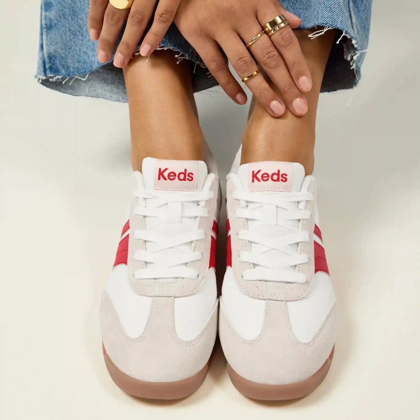 Revival Nylon/Suede/Leather Lace-Up