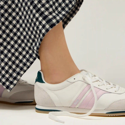 Revival Nylon/Suede Lace-Up