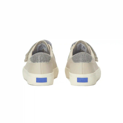 Jump Kick V Leather Dalmata Heel