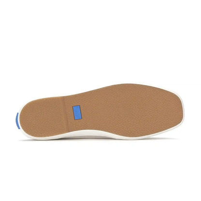 Square Toe Loafer Glitter Suede