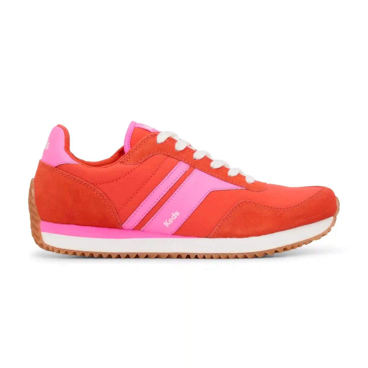 Rena Nylon/Suede Lace-Up