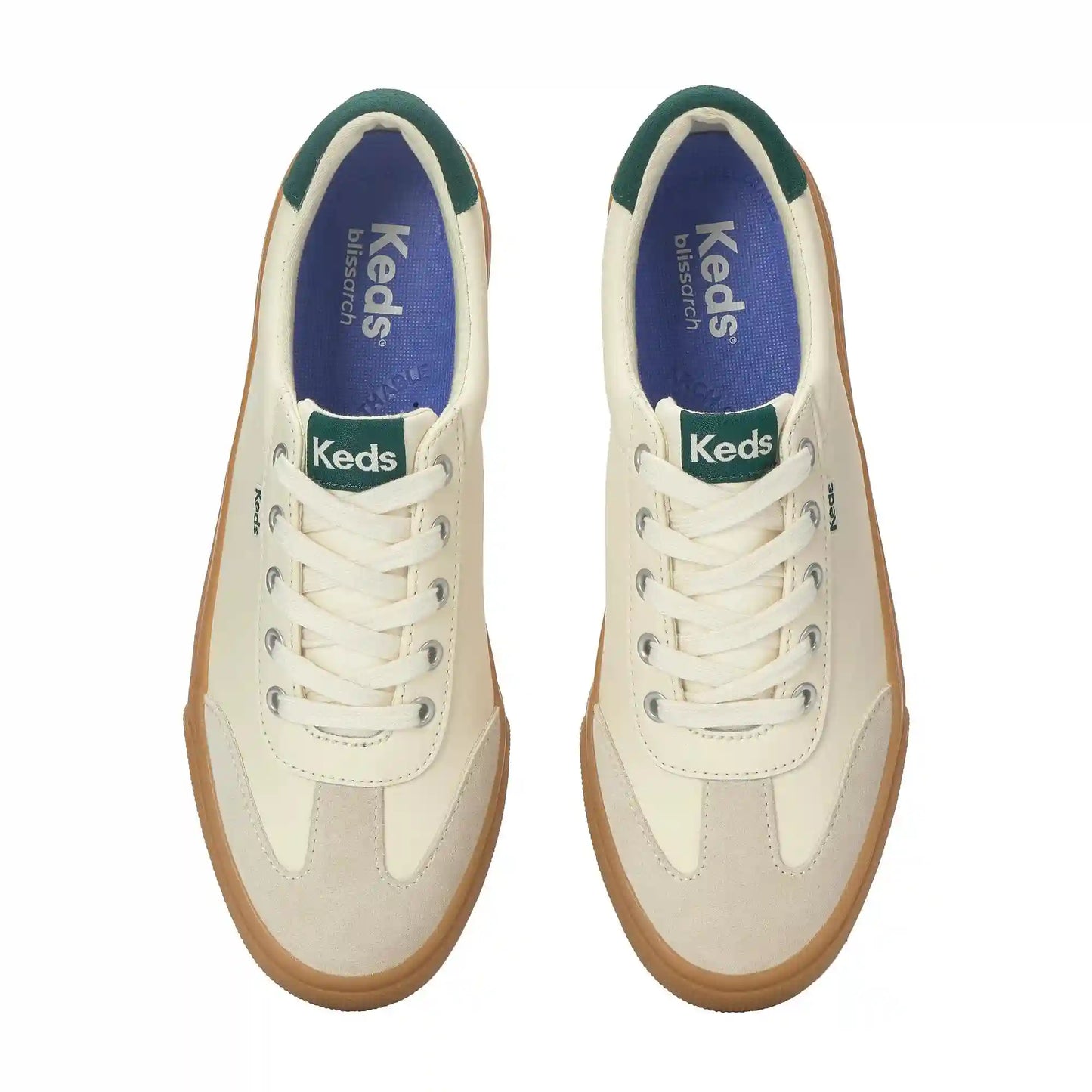 Jump Kick T-Toe Leather/Suede Lace-Up