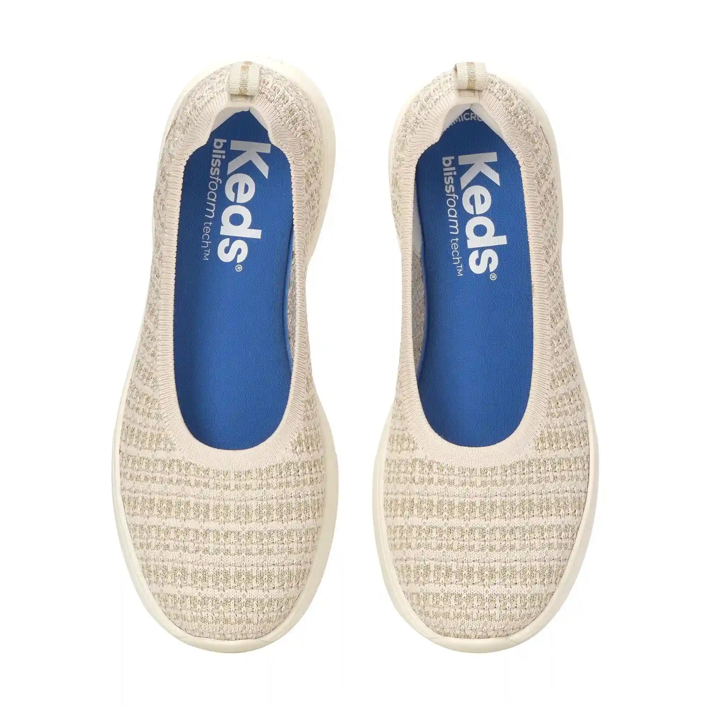 BlissWalk Skimmer Tweed Engineered Knit