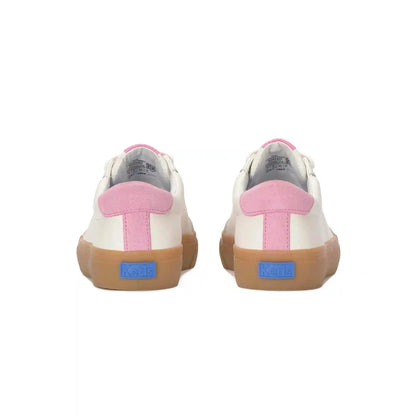 Jump Kick T-Toe Leather/Suede Lace-Up