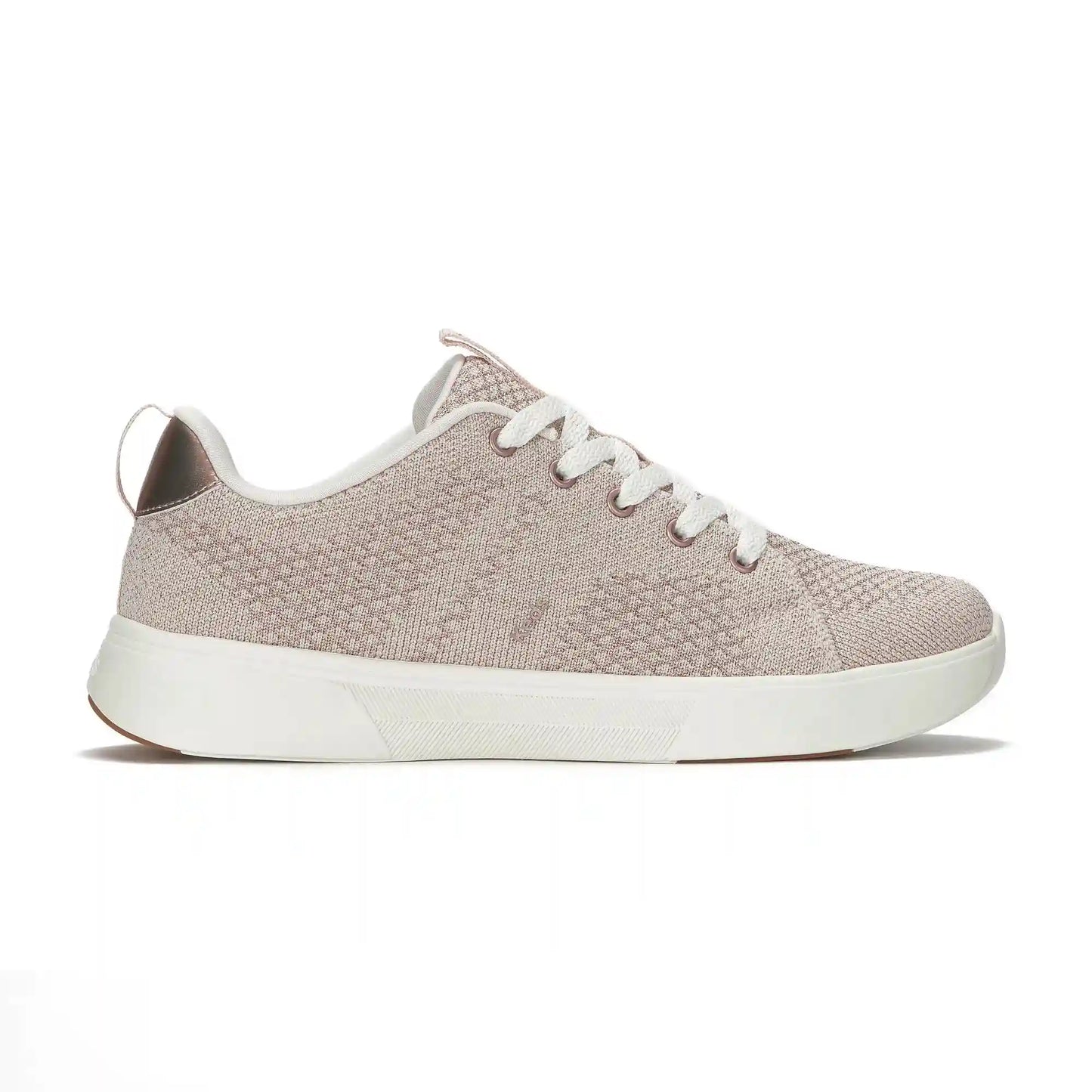 BlissWalk Metallic Knit Lace-Up
