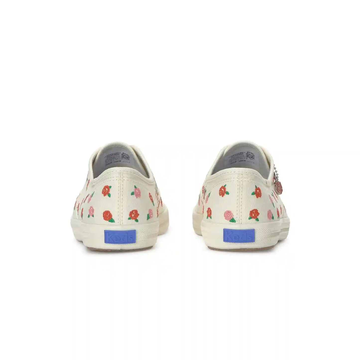 Champion Canvas Rose Embroidery Lace Up