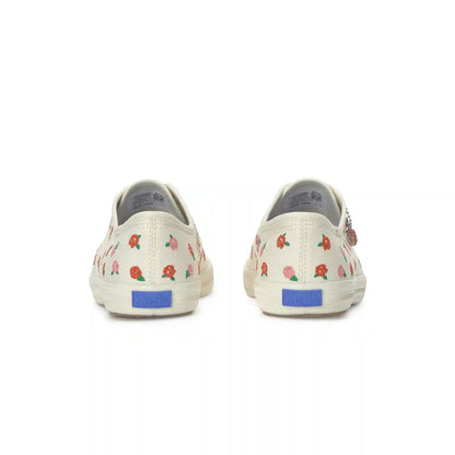 Champion Canvas Rose Embroidery Lace Up