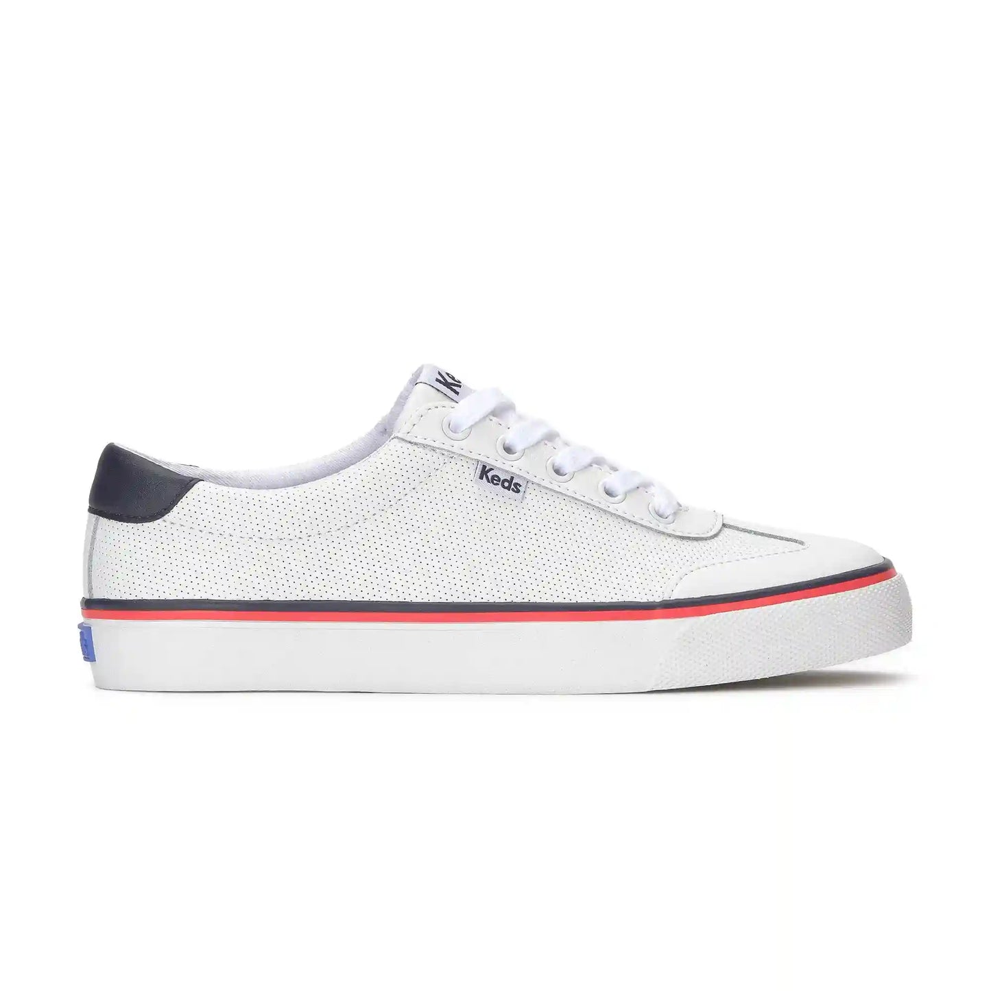 Jump Kick T-Toe Perforated Leather Lace Up