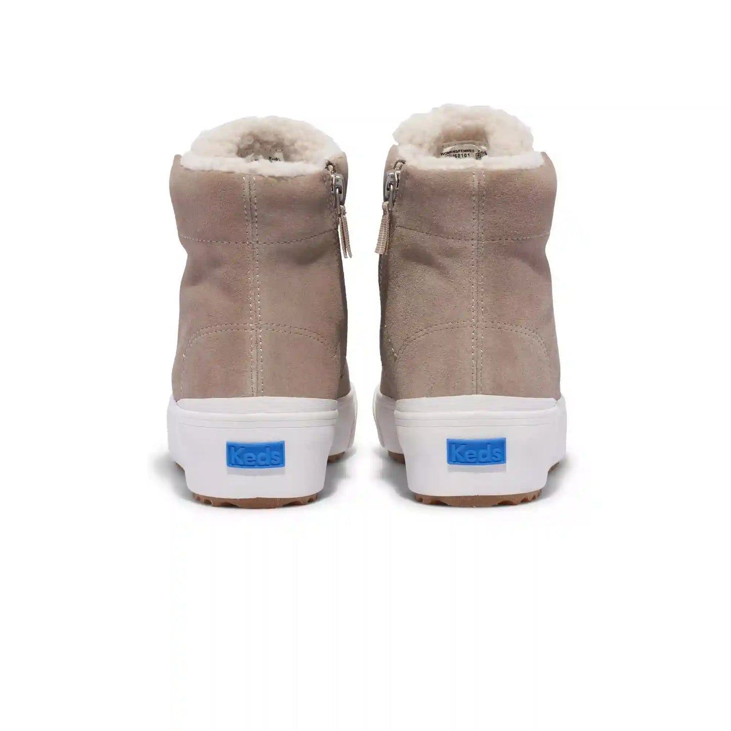 Remi Mid Zip Suede Faux Fur Bootie