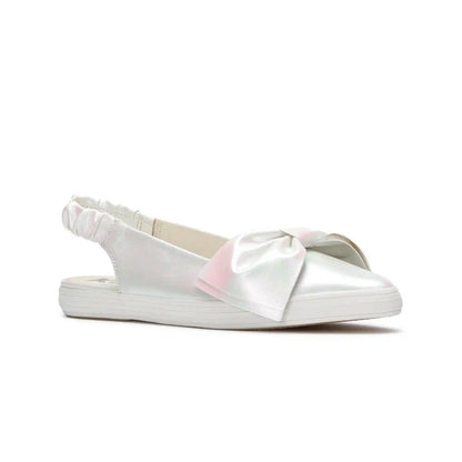 Point Slingback Leather Bow Celebrations