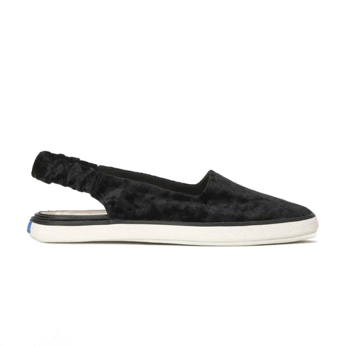 Point Slingback Crushed Velvet