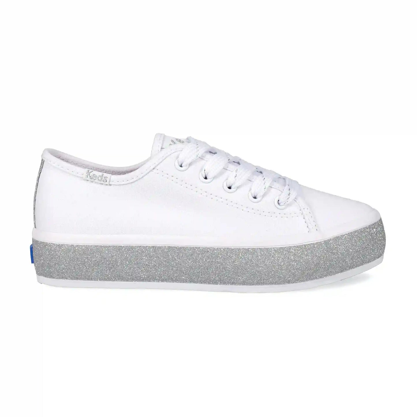 Big Kids Triple Up Glitter Foxing Lace Up