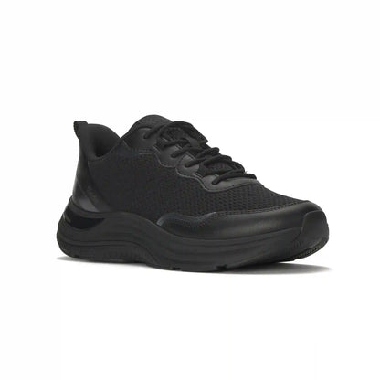 BlissMove Mesh/Leather Lace-Up