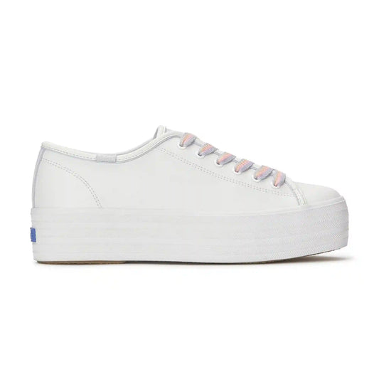 Triple Up Leather Pop Binding Lace Up