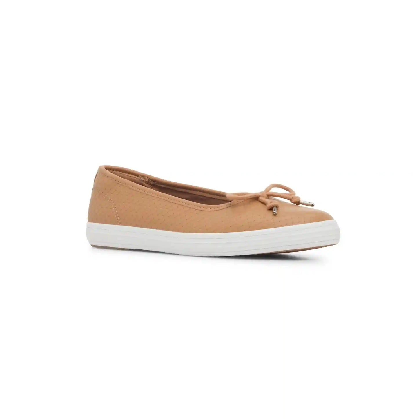 Maisie Ballet Basketweave Emboss Leather