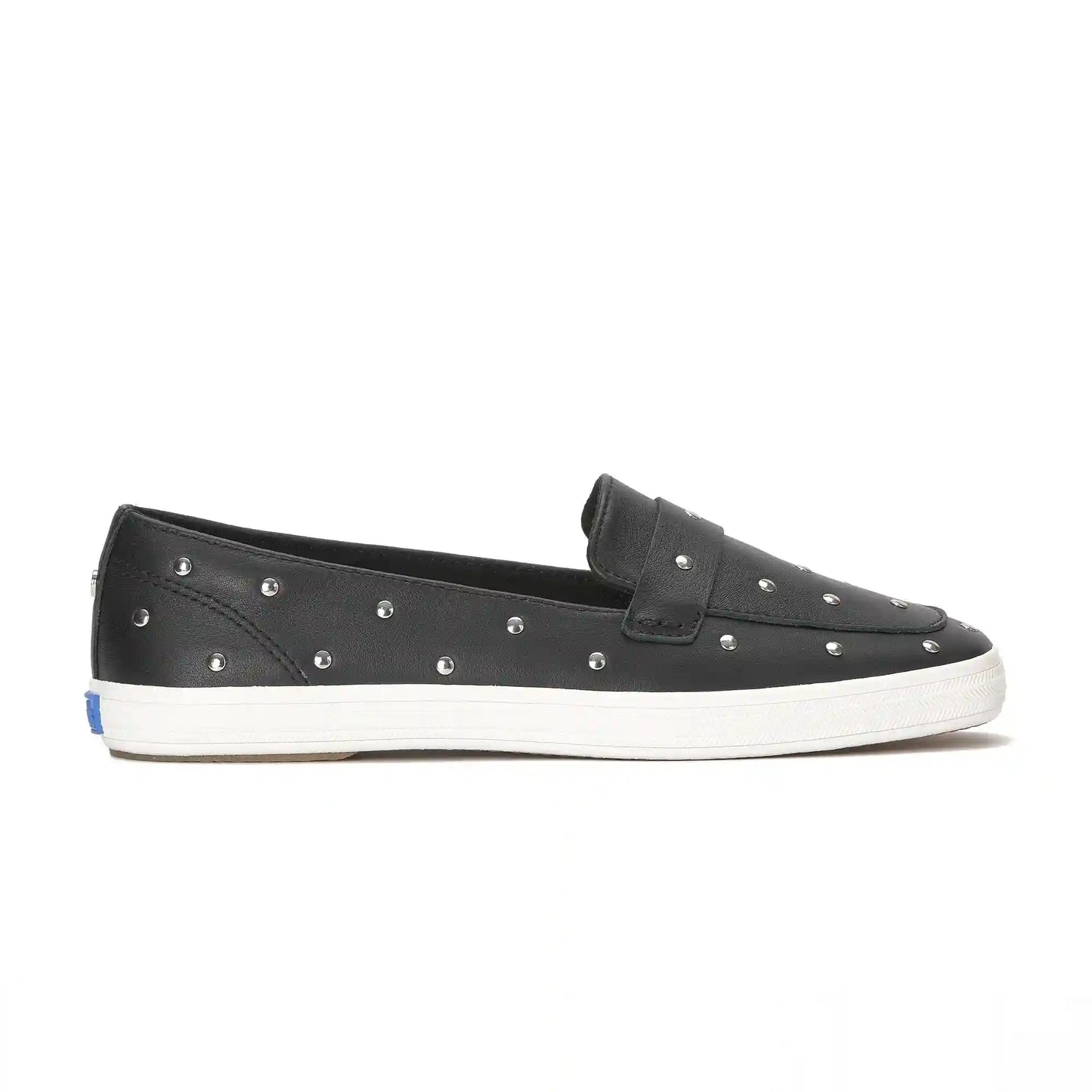 Square Toe Loafer Leather Studs