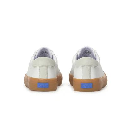 Jump Kick T-Toe Leather/Suede Lace-Up