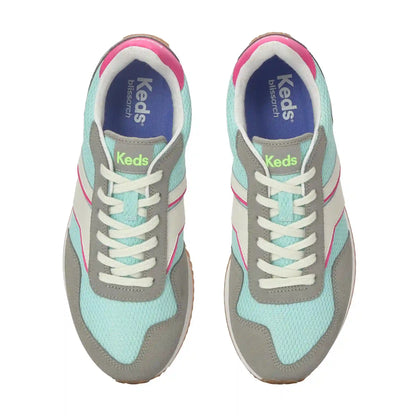 Rena Mesh/Suede/Leather Lace-Up