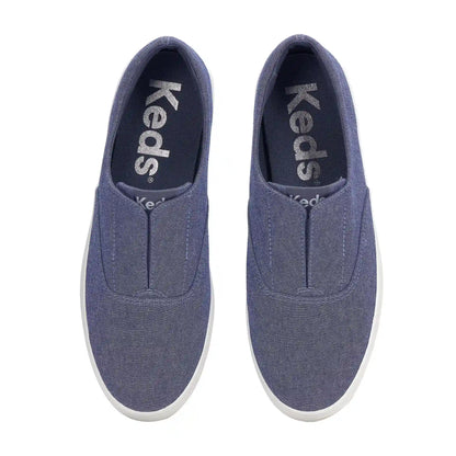 Champion Round Toe Chambray Slip On