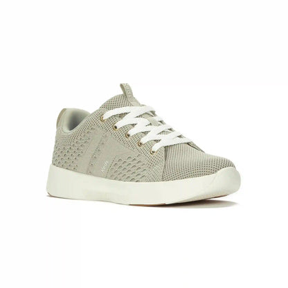 BlissWalk Textured Knit Lace-Up