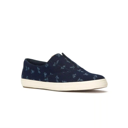 Champion Round Toe Chambray Floral Jacquard Slip-On