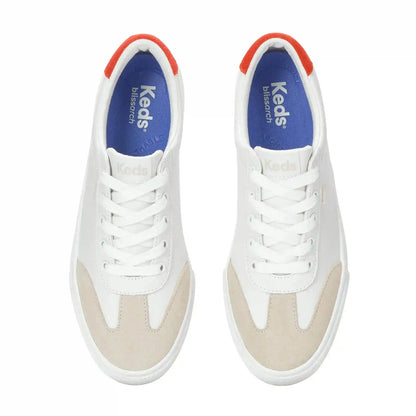 Jump Kick T-Toe Leather/Suede Lace-Up