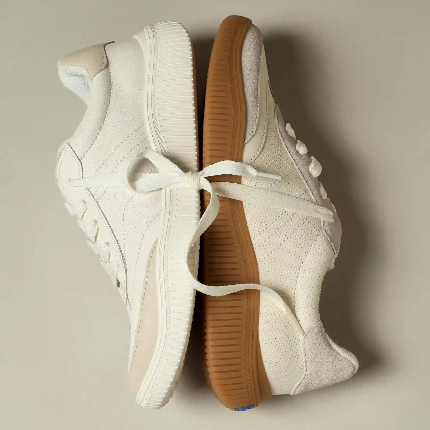 Contest Perforated Leather Lace Up