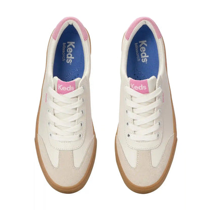 Jump Kick T-Toe Leather/Suede Lace-Up
