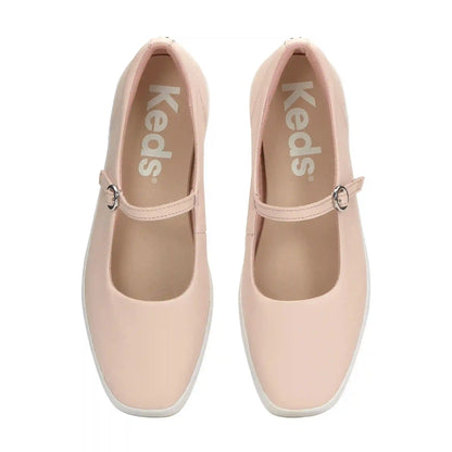 Square Toe Mary Jane Leather