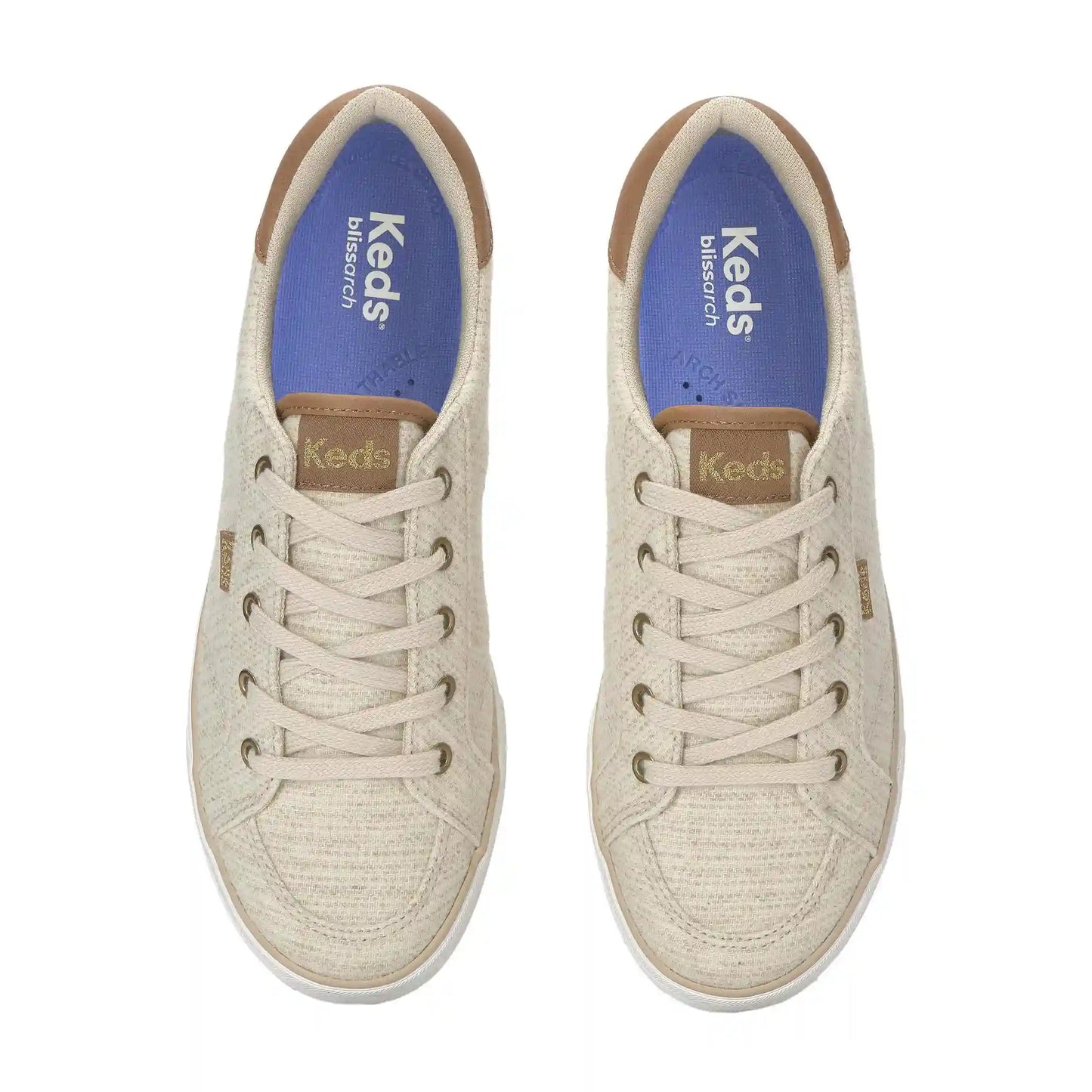 Center III Tweed Lace Up