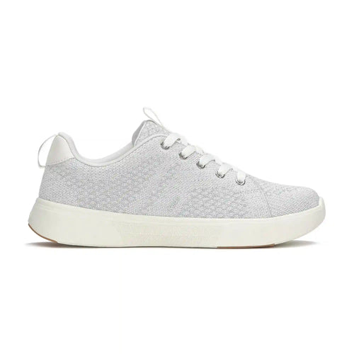 BlissWalk Metallic Knit Lace-Up